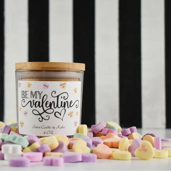 BE MY VALENTINE CANDLE - Picture 4 of 8